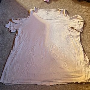 womens cold shoulder top